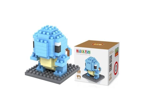 Loz Diamond Blocks Pokemon Nano Block 110 Piece Building Sets -Squirtle