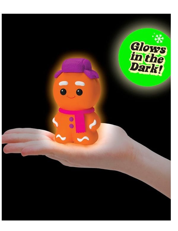 NeeDoh Squishmas Ginger Glowman Squeeze Toy - Image 6