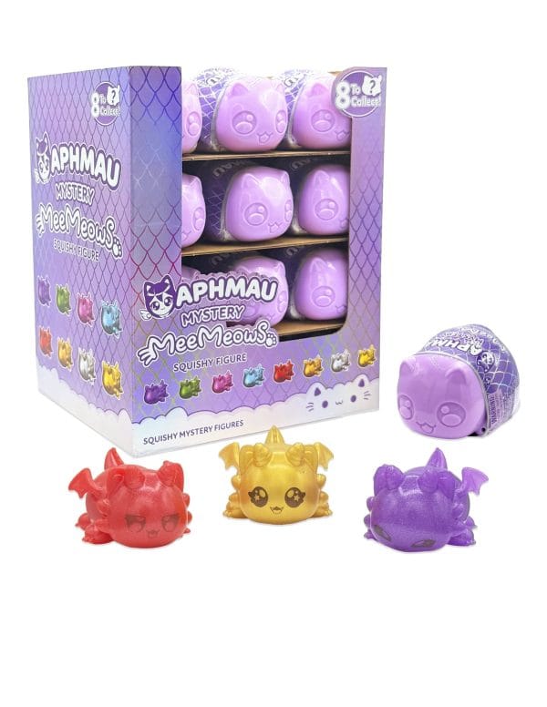 Aphmau MeeMeow Mystery Squishy Figures; Series 4 - Image 4