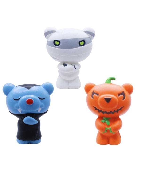 Just Toys Deddy Bears SquishMe  6‑Character Scented Strawberry Squishy Collectible, Includes 1 Random Bear (Glow‑in‑The‑Dark Chase!) - Image 7