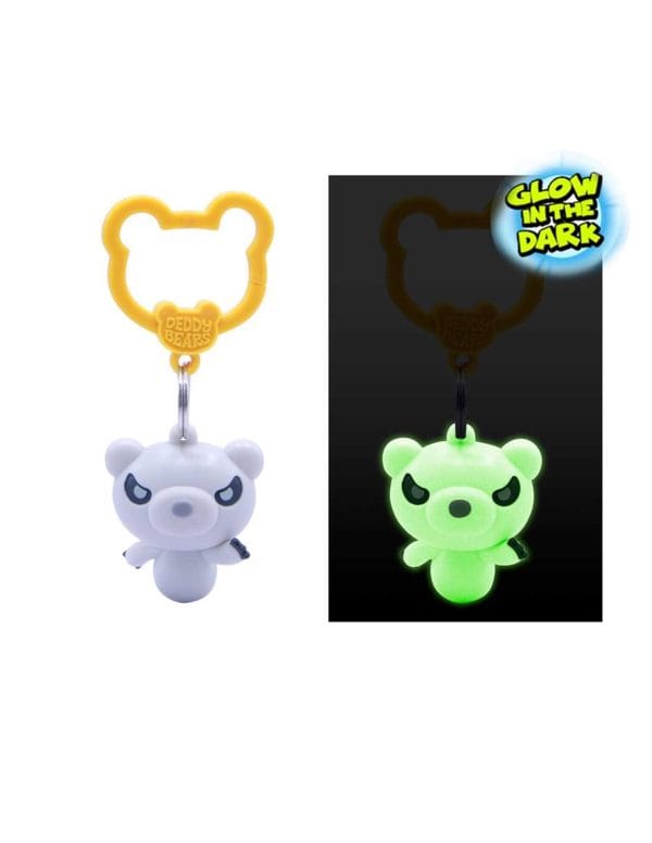 Just Toys Deddy Bears Backpack Hanger Charms (Glow-in-The-Dark Spekter) - Image 4