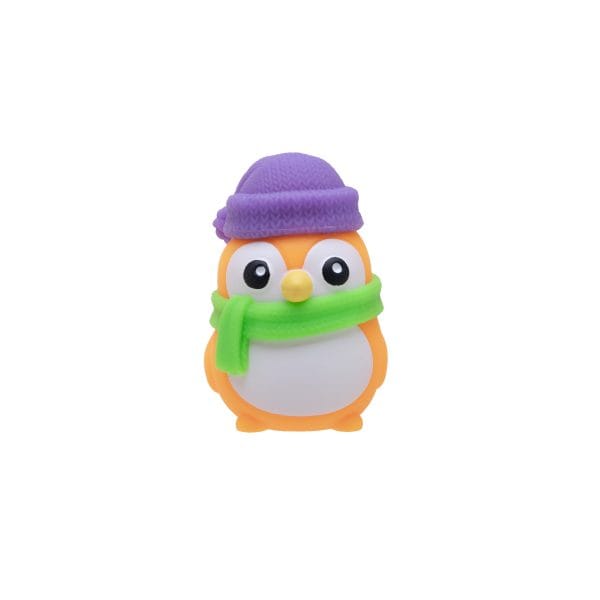 NeeDoh Polar Glow Penguin - Sensory Squeeze Toy - Assorted Colors Glow in The Dark -One per Orden - Image 6