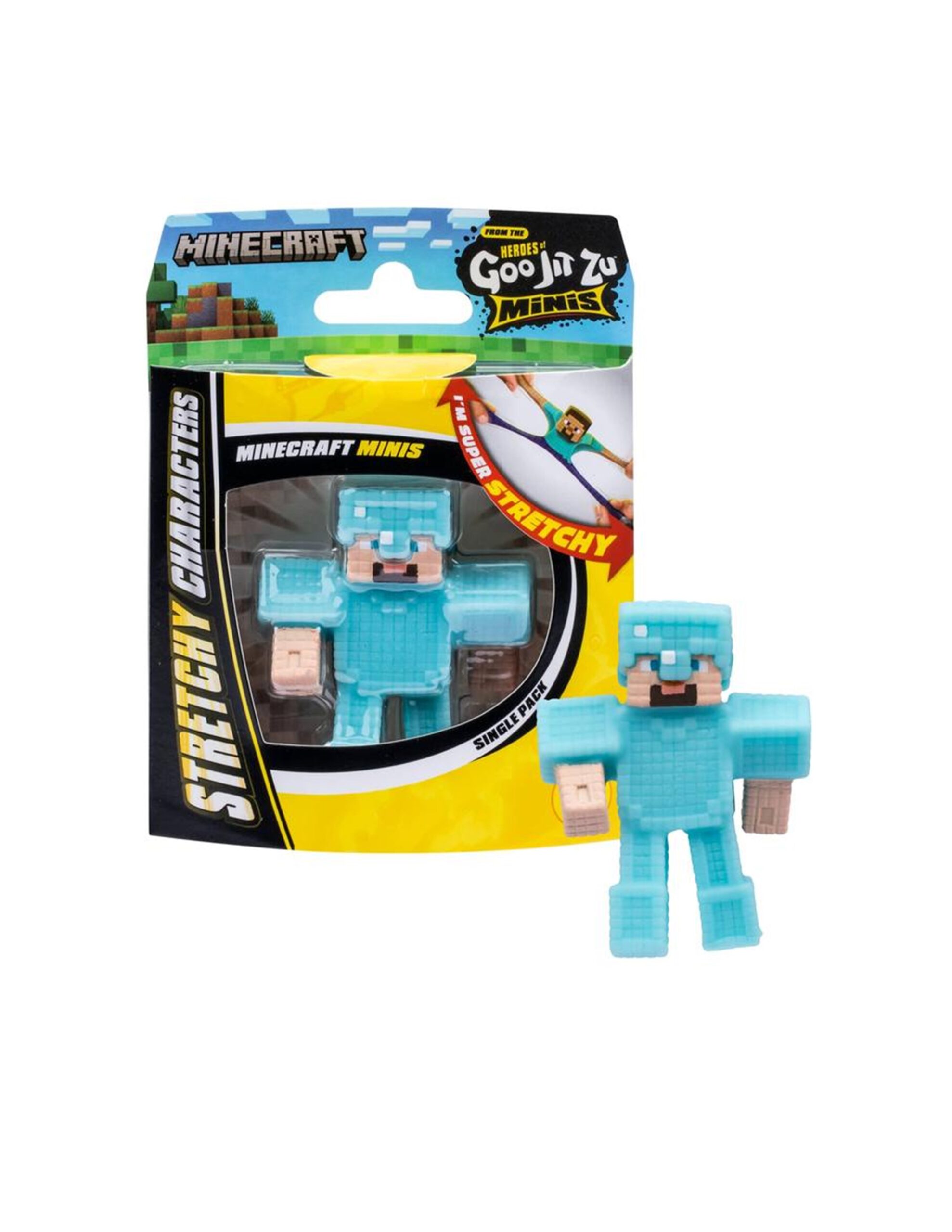 Heroes of Goo Jit Zu™ Minecraft Minis Figures –Squishy, Stretchy Mini Figure Mash-Up! One Per Orden - Image 5