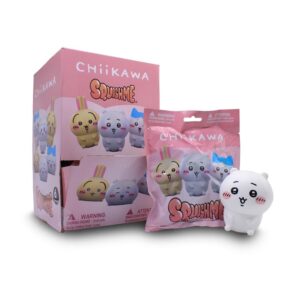 Chiikawa SquishMe Mystery Squishy Toy – Surprise Collectible, Super Soft Slow Rise, Cute Stress Toy for Kids & Adults