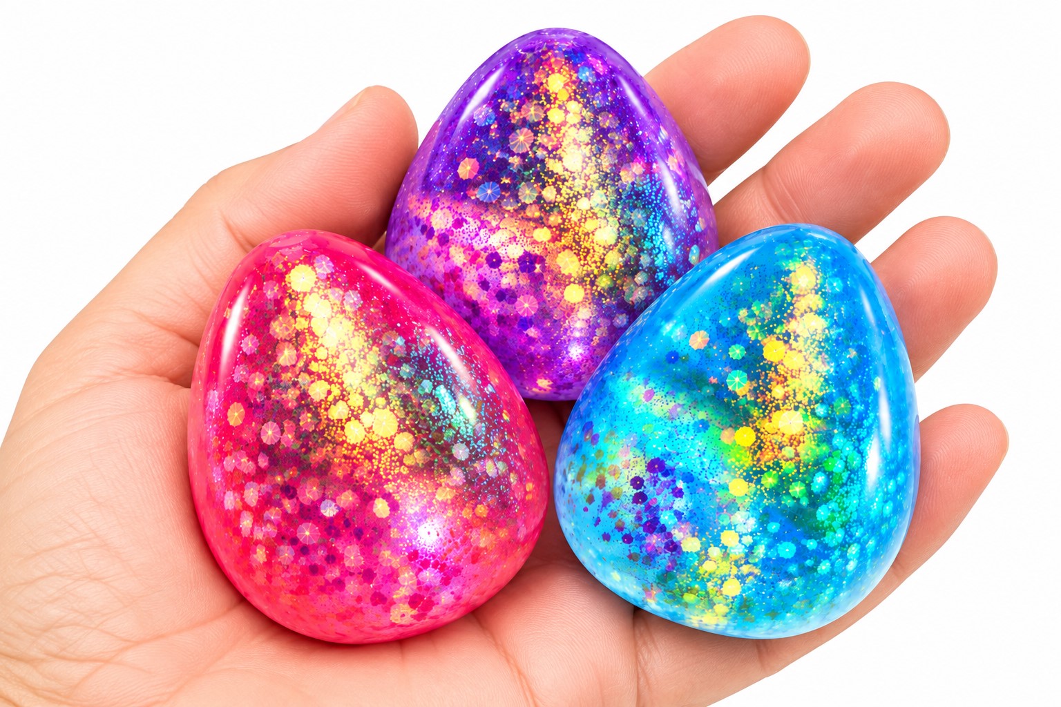 Smartoys Mini Glitter Drops –3-Pack Squishy Sensory Fidget Toys Gift Set- Ages 3+ - Image 6