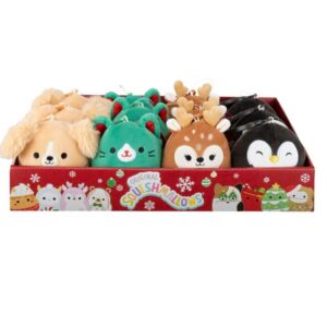 Christmas Squishmallows 3.5 Inch Plush Clip On Fun To The Collectible Plush Holiday